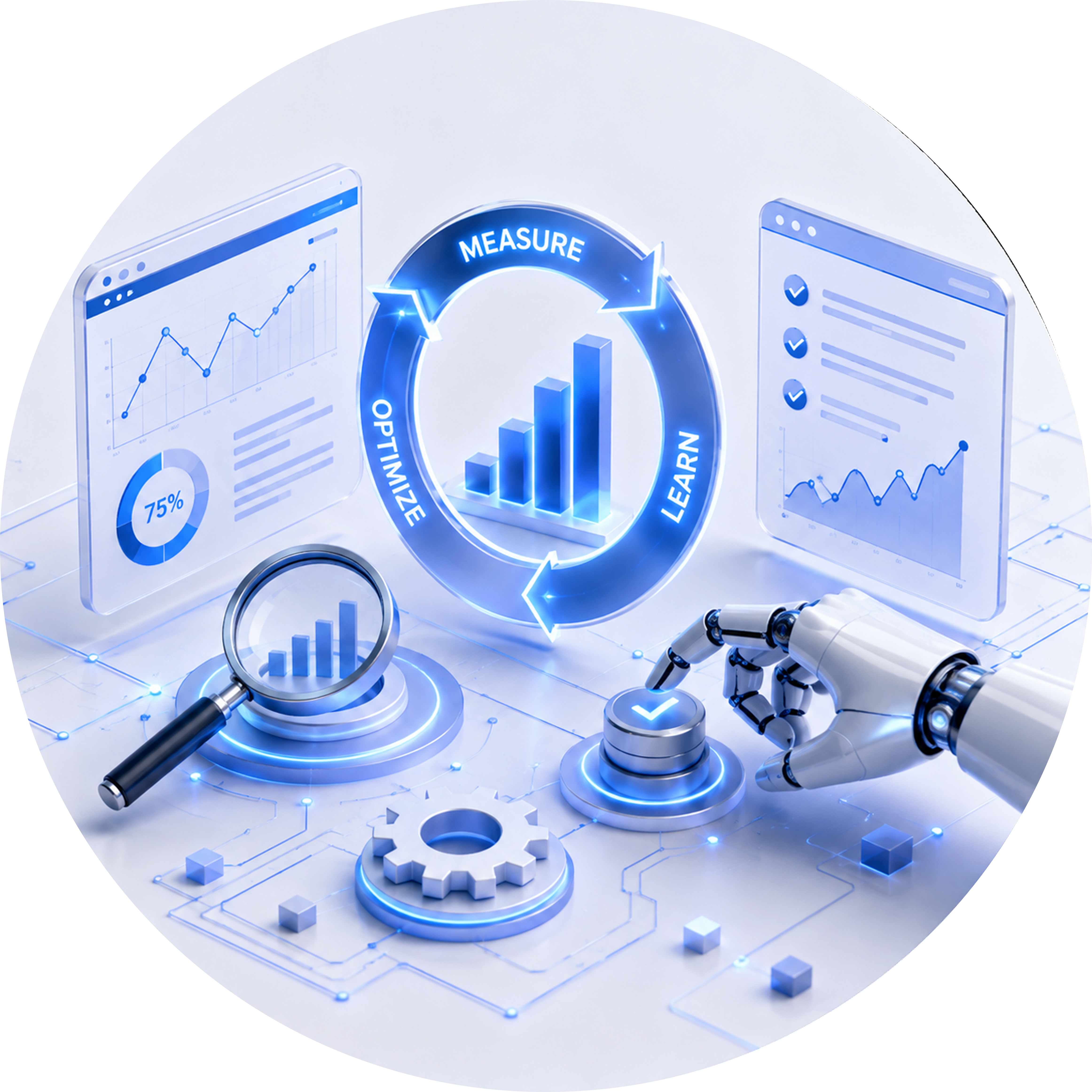 Measure, Learn & Optimize